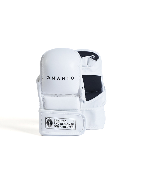 MANTO rękawice treningowe do MMA IMPACT SPARRING białe