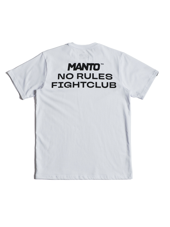 MANTO t-shirt FIGHTCLUB biały