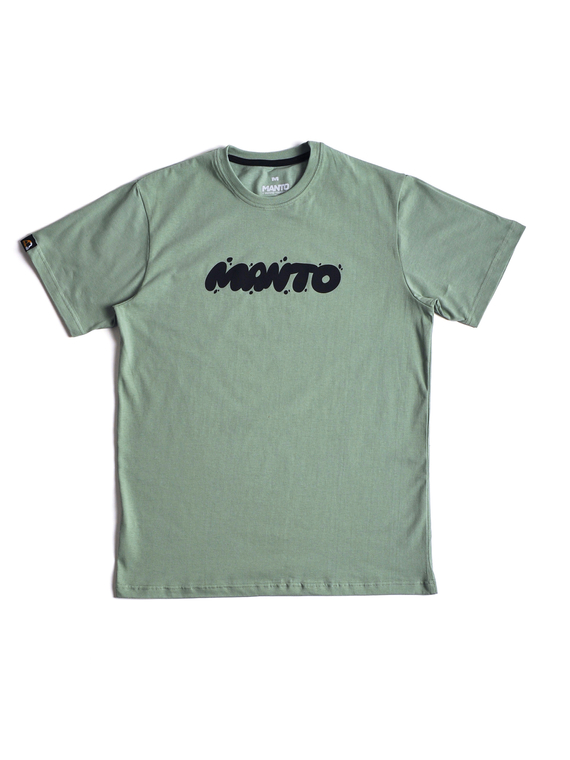 MANTO t-shirt LUTEK BOXER zielony