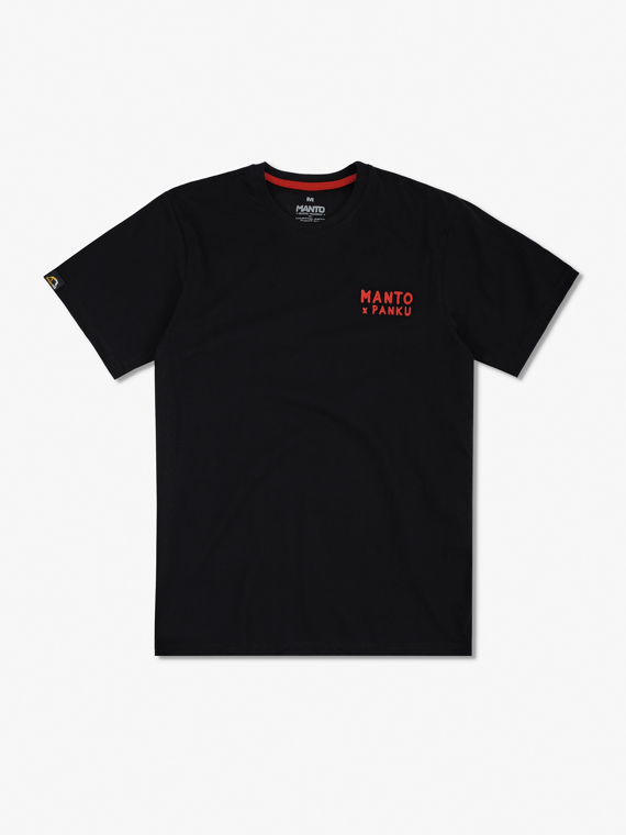 MANTO x Panku t-shirt SQUAD czarny